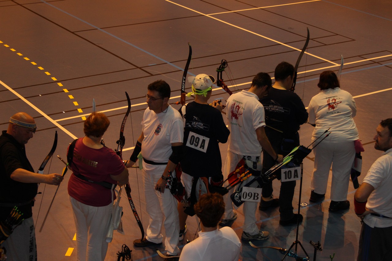 Les archers de la savoureuse au 24H internationales de Belfort 2015.